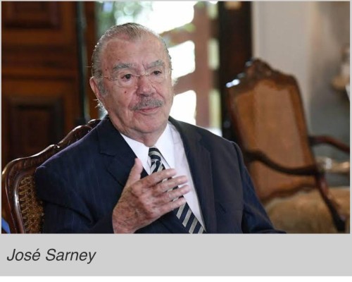 Sarney testa positivo para Covid-19 às vésperas de completar 95 anos