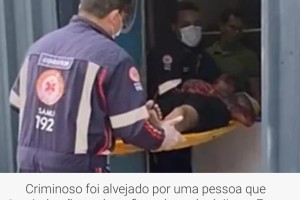 Vítima reage a assalto e atira no queixo de assaltante em Teresina