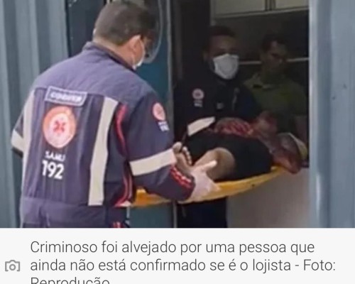 Vítima reage a assalto e atira no queixo de assaltante em Teresina