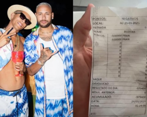 Influenciador Buzeira perde um milhão jogando Pocker na casa de Neymar